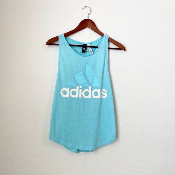 adidas Tops - Adidas•Blue Racerback Tank